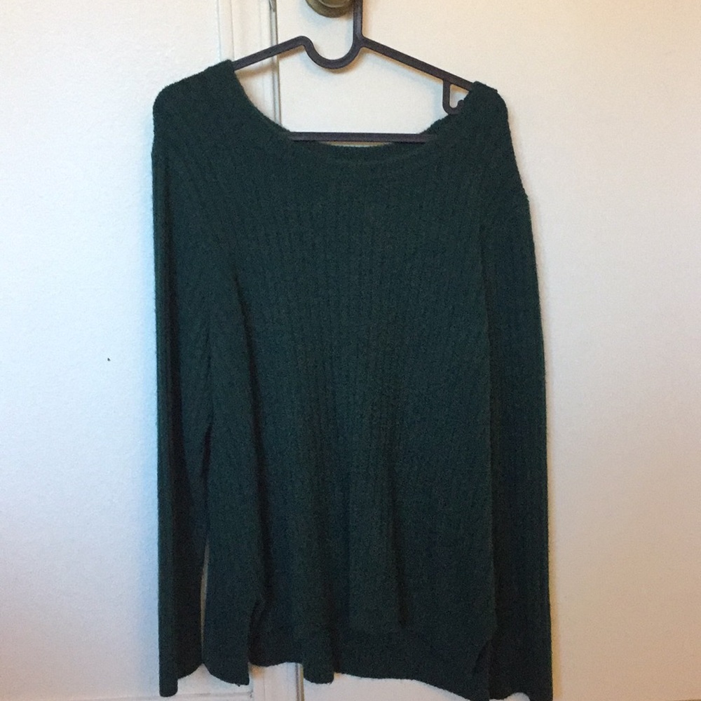 Oversized Emerald Sweater
